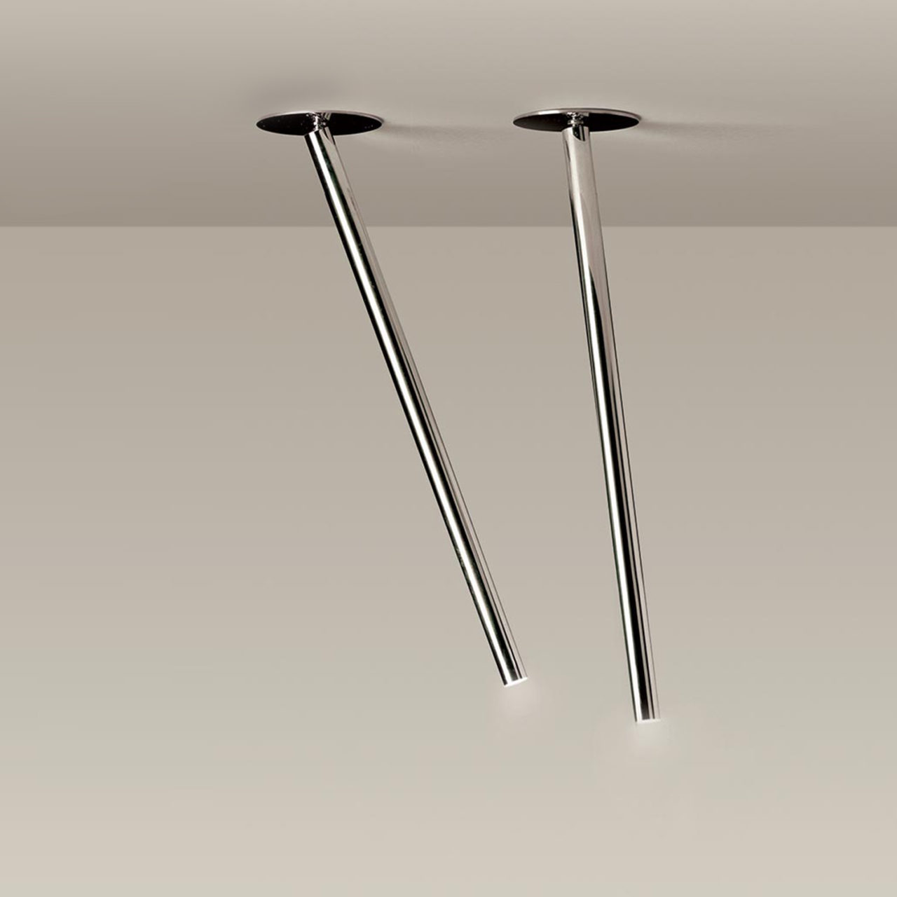 Canna Nuda Metallo Ceiling by Nemo Lamps